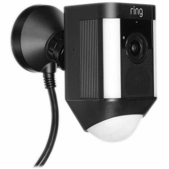 Ring™ Wired Spotlight Camera with 2-Way Talk - Black