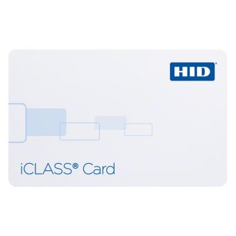 HID iCLASS 2k Smart Card with 2 Application Areas
