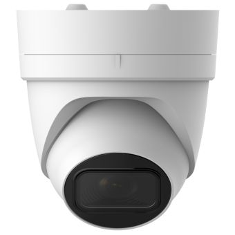 8MP 4-1 White Light Fixed Turret Camera with 80 ft. Night Vision