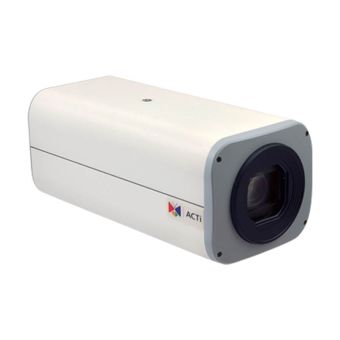 ACTi 5MP WDR IP 10x Zoom Box Security Camera
