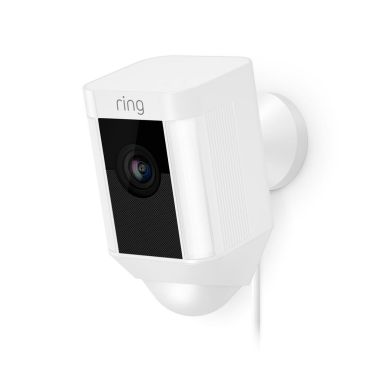Ring™ Wired Spotlight Camera with 2-Way Talk - White