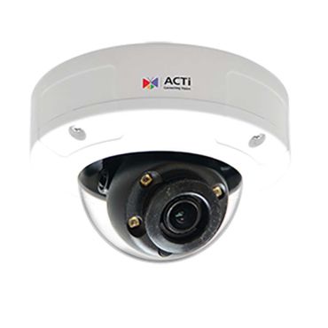 ACTi 3MP 100' IR Zoom WDR IP Mini Dome Security Camera