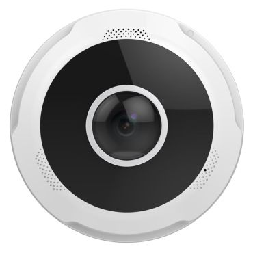 12 Megapixel Ultra-HD Vandal-resistant Network Fisheye Camera, 33' Night Vision with Built-in Mic