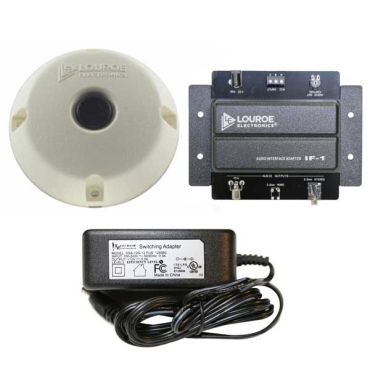 Single Zone Audio Monitoring System for IP Cameras and Recorders