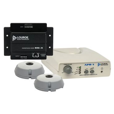 Louroe Two Zone Audio Surveillance System with Verifact A Microphone