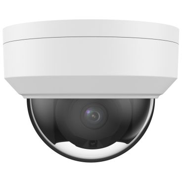 8 Megapixel Starlight Vandal Resistant IP Fixed Dome Camera with Built-in Mic