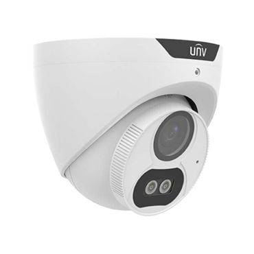 Uniview 2 Megapixel HD-TVI/AHD/CVI/CVBS Fixed Turret Security Camera with 131 feet White Light   